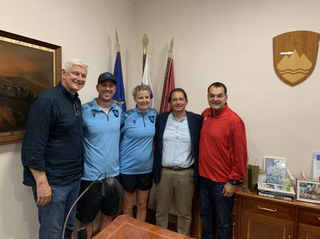 Sprejem pri županu, Vir: Arhiv Občine Sežana